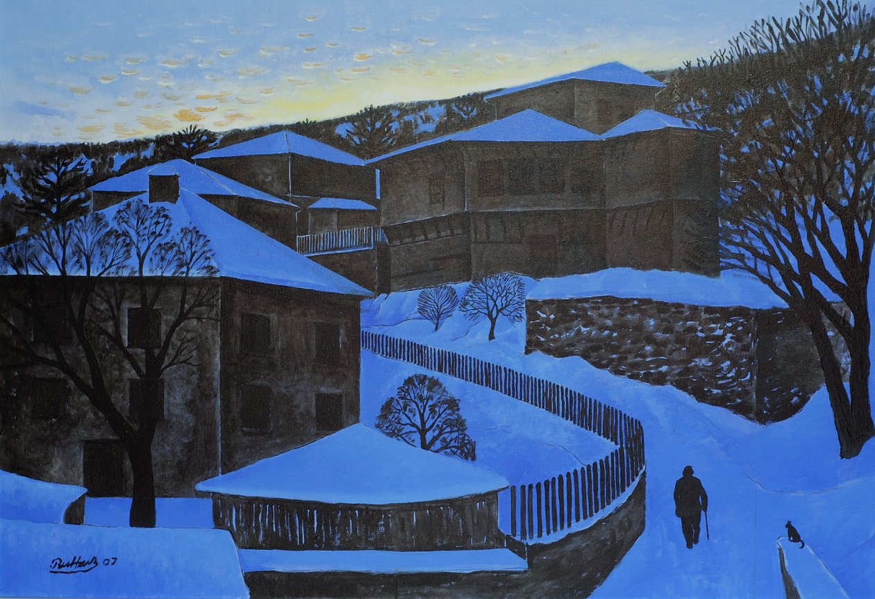 Hoog in de Bergen, 2006 door Radi Nedelchev