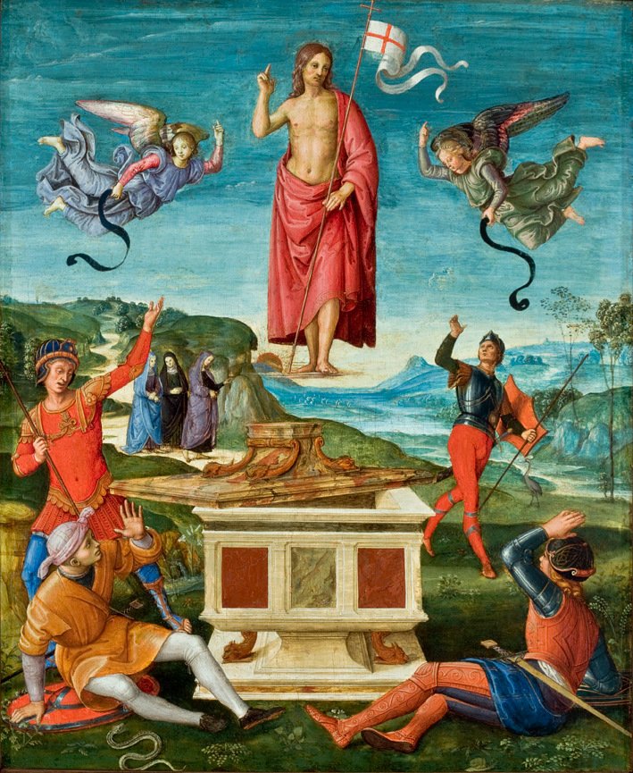 Opstanding van Christus door Raffaello Sanzio Raphael