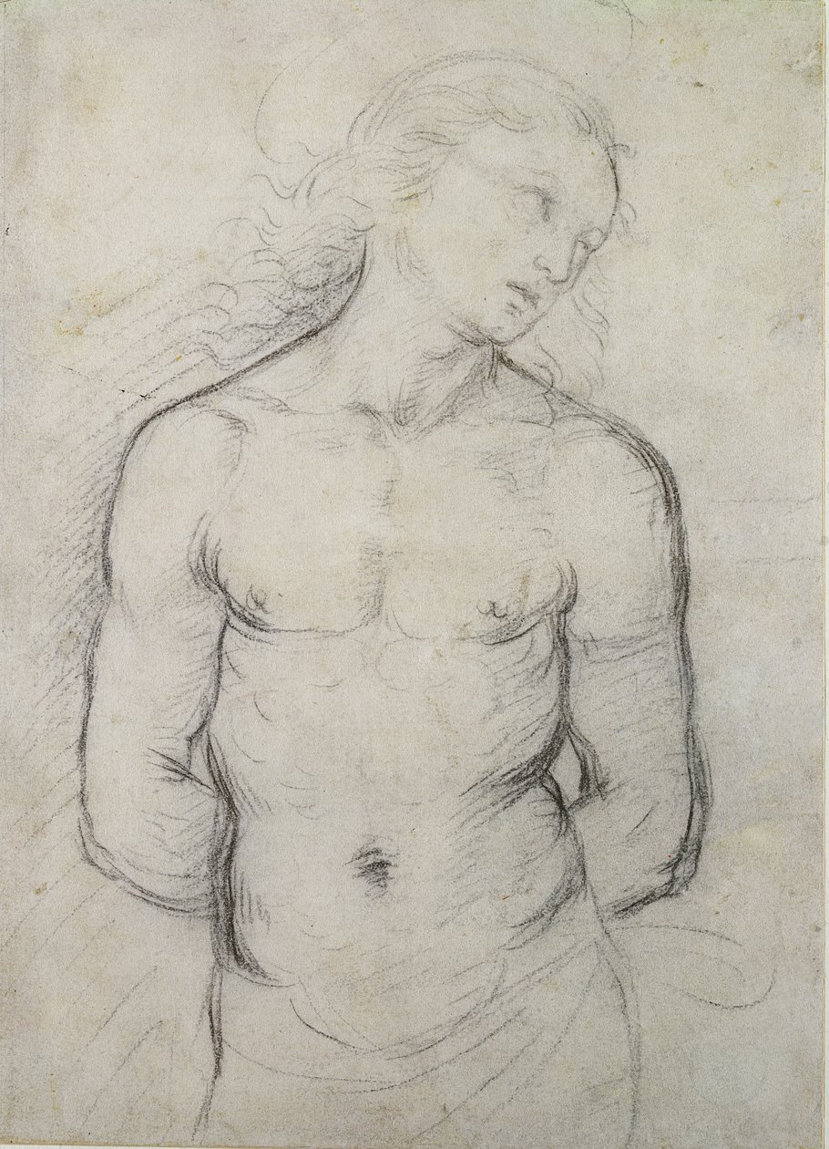 Sint Sebastiaan, 1499-1500 door Raffaello Sanzio Raphael