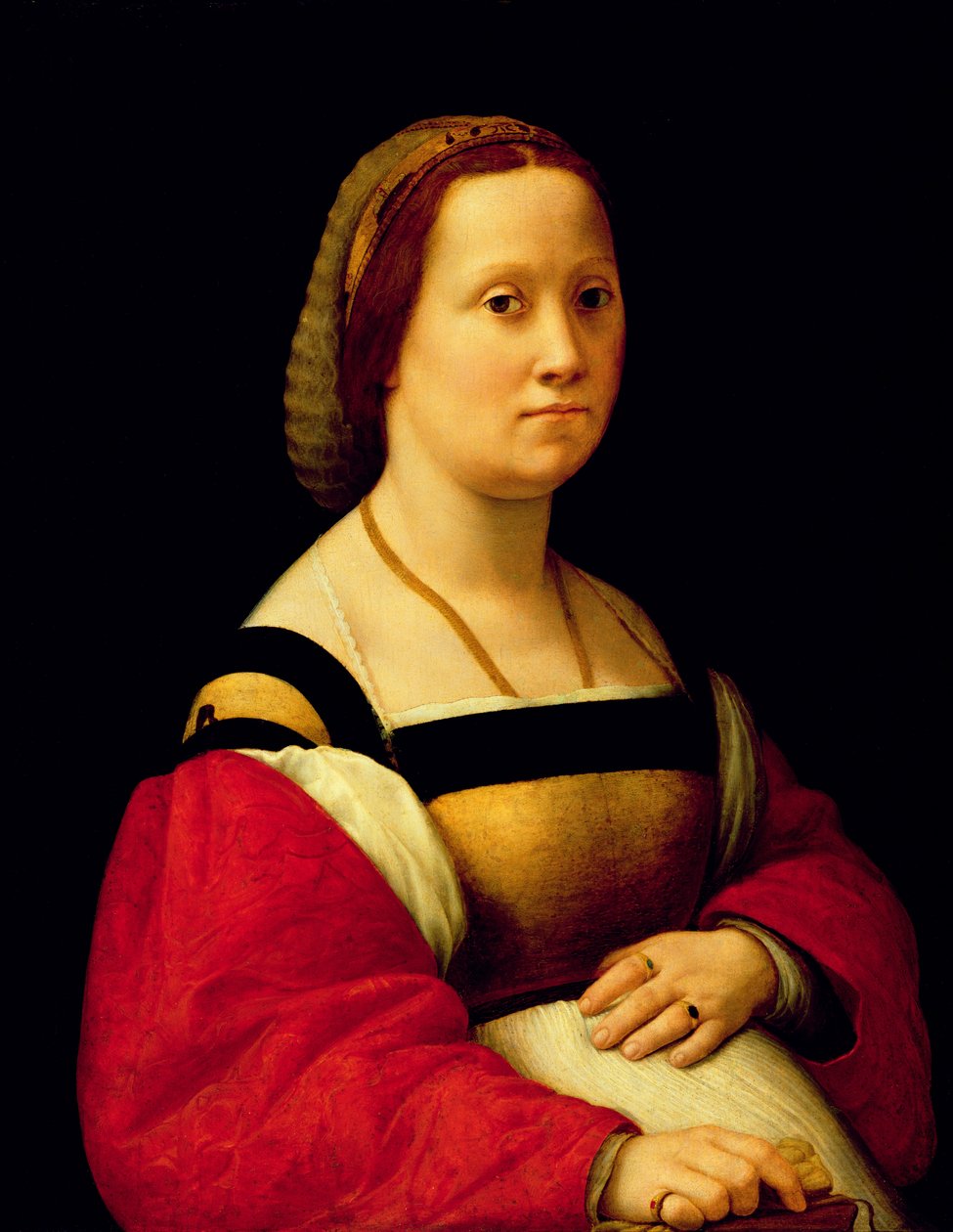 De zwangere vrouw, La Donna Gravida, c.1505-07 door Raffaello Sanzio Raphael