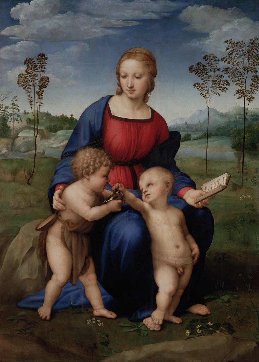 Madonna del Cardellino door Raffaello Sanzio Raphael