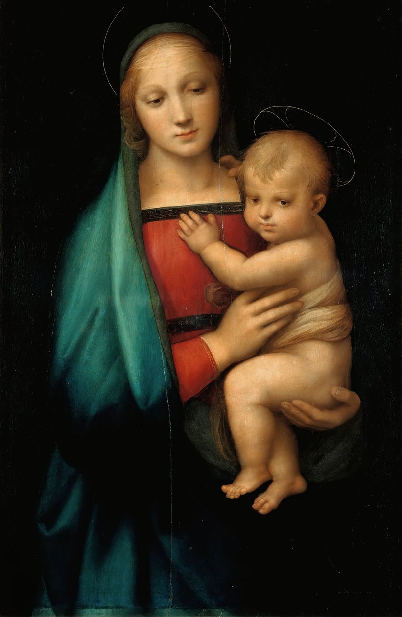 Madonna del Granduca door Raffaello Sanzio Raphael