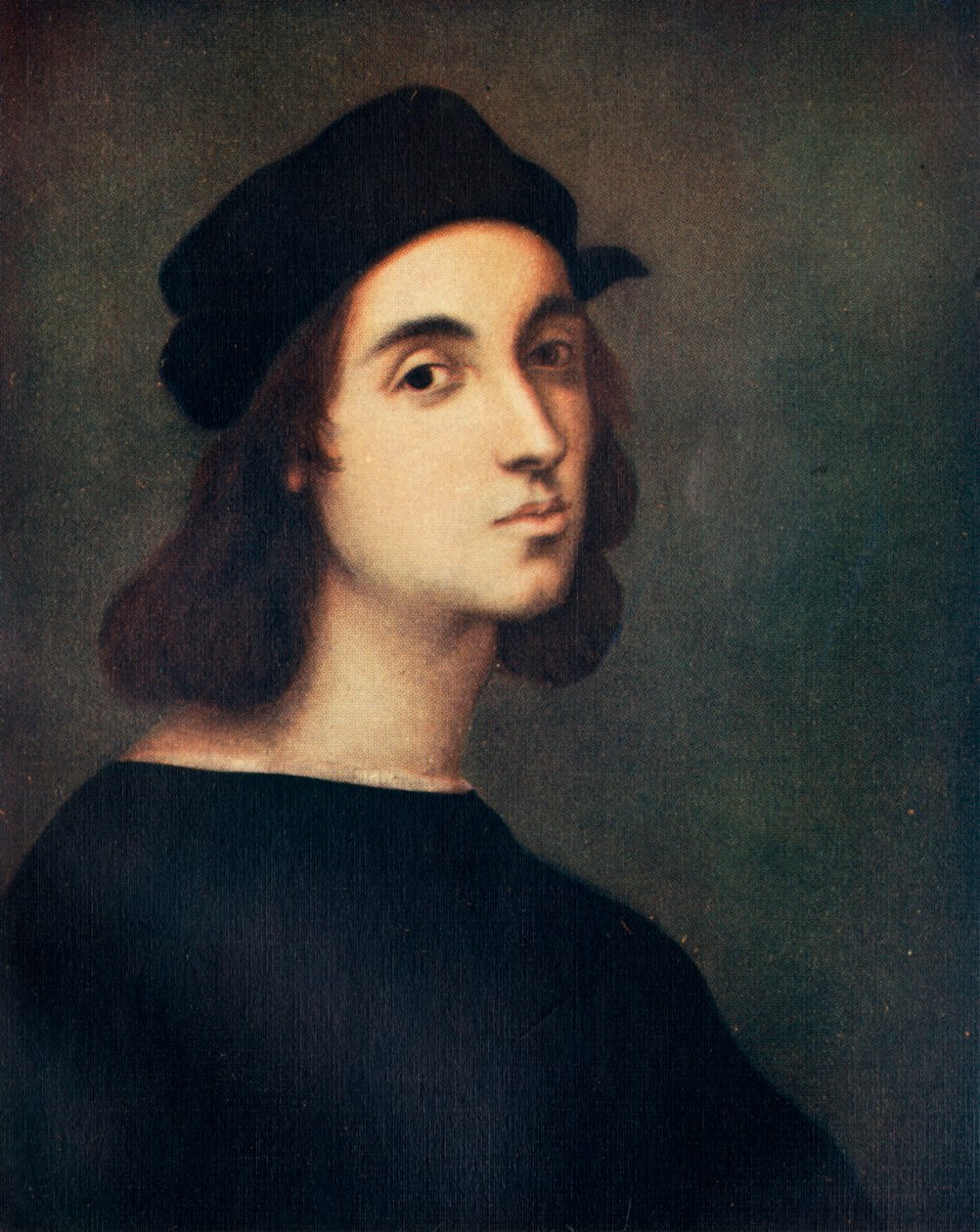 Portret van Raphael, ca. 1505, ca. 1912 door Raffaello Sanzio Raphael
