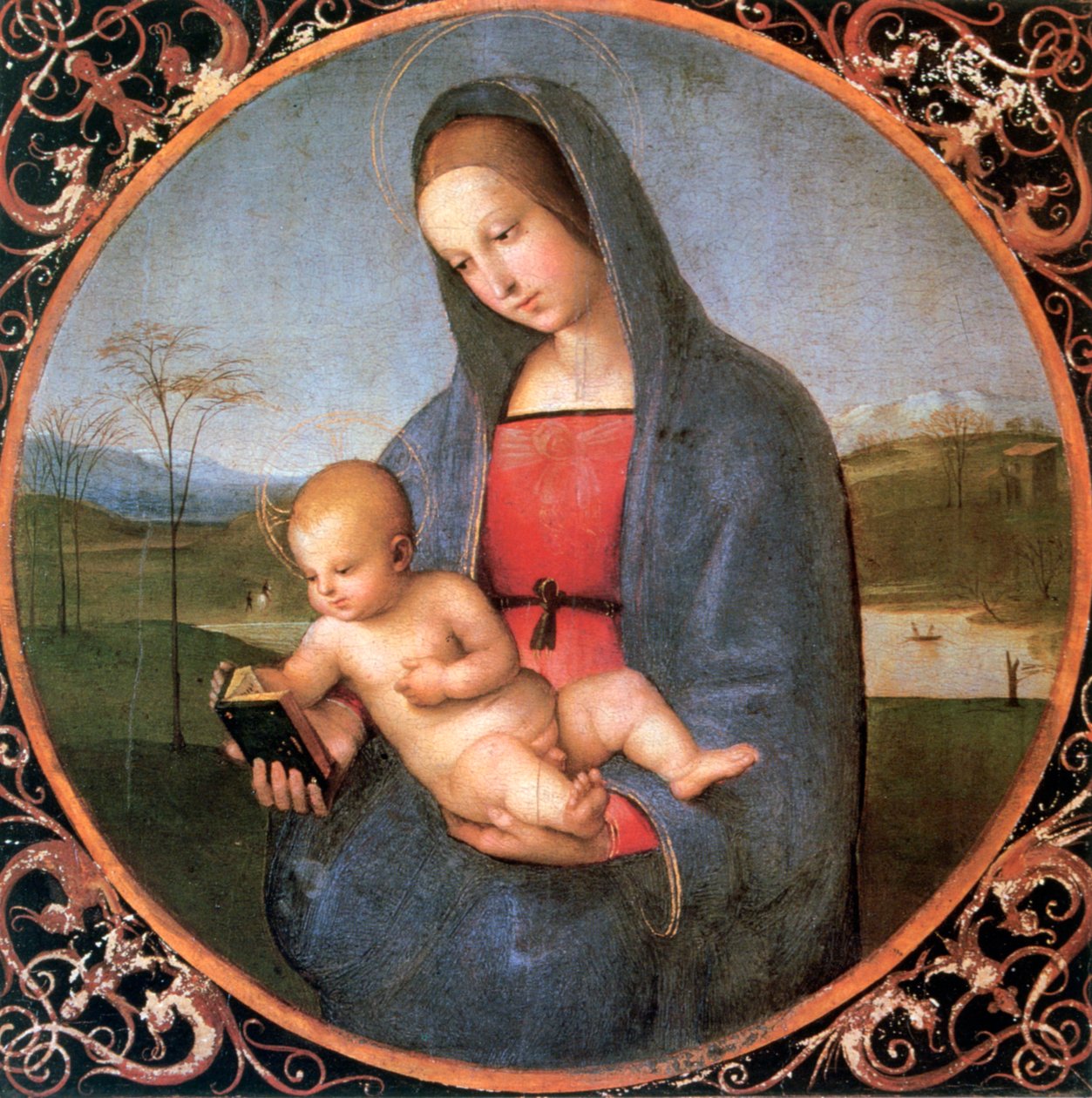 De Madonna Conestabile, 1502-1503 door Raffaello Sanzio Raphael