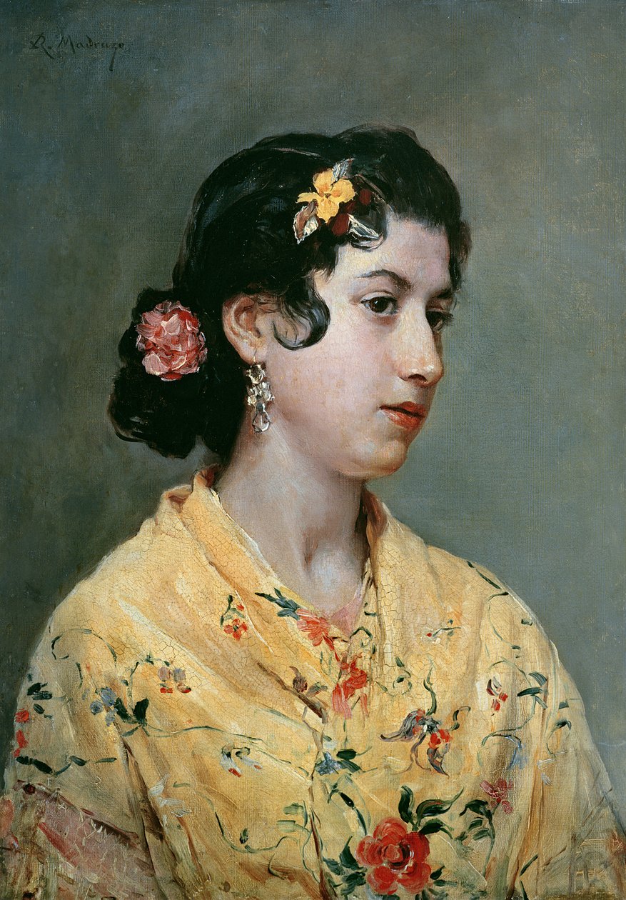 Andalusische Vrouw, 1898 door Raimundo de Madrazo y Garreta