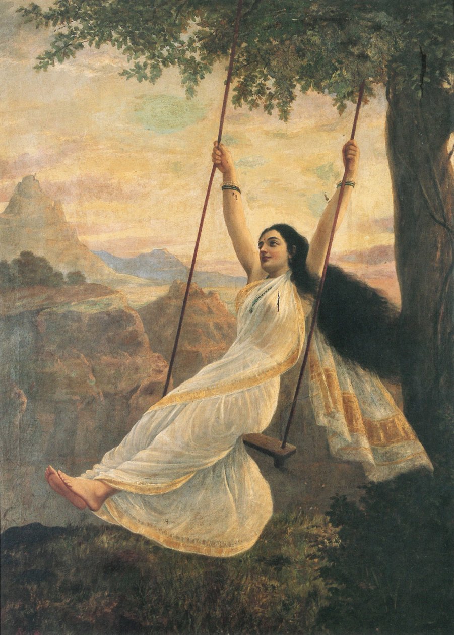 Mohini door Raja Ravi Varma