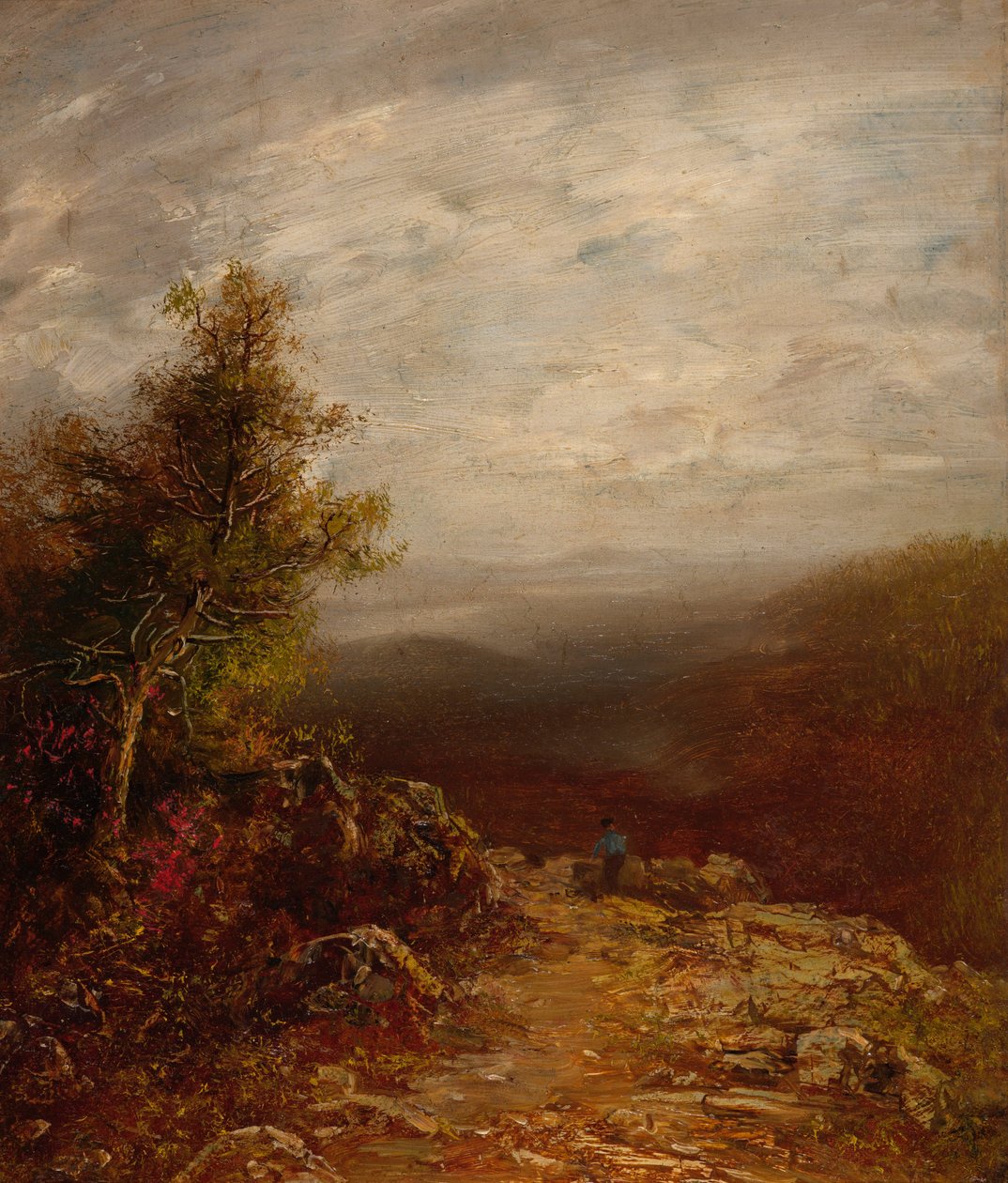 Boven de Wolken door Ralph Albert Blakelock