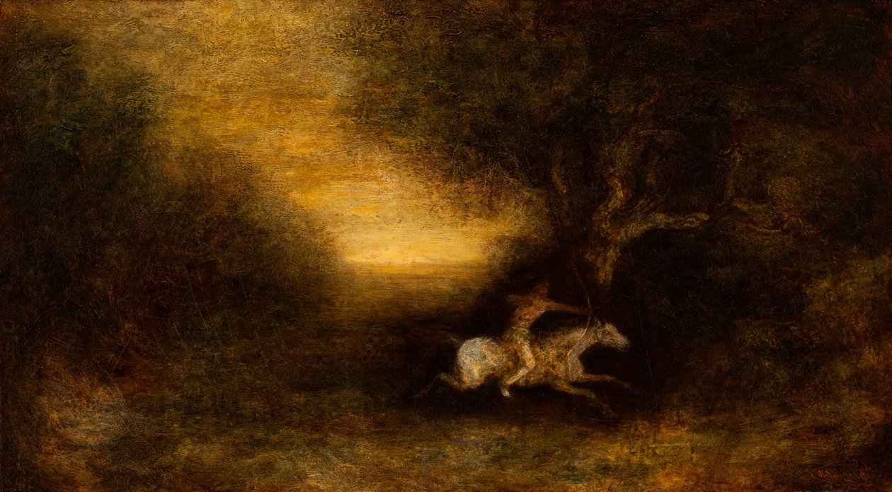 De achtervolging door Ralph Albert Blakelock
