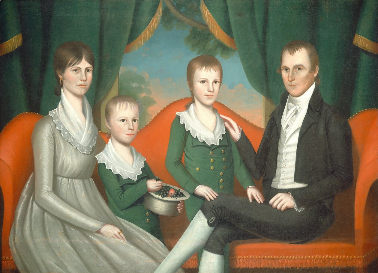 Familieportret door Ralph Eleaser Whiteside Earl