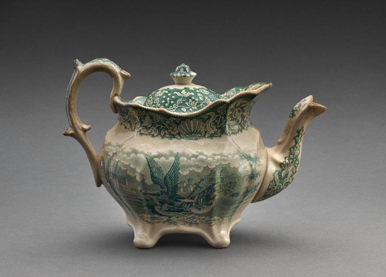 Theepot, c.1847-49 door Ralph Hall