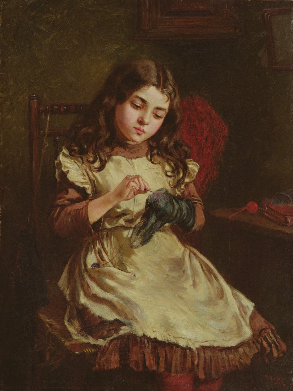 De sok stoppen, 1882 door Ralph Hedley