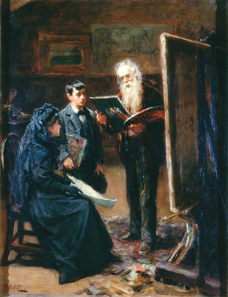 Henry Hetherington Emmerson door Ralph Hedley