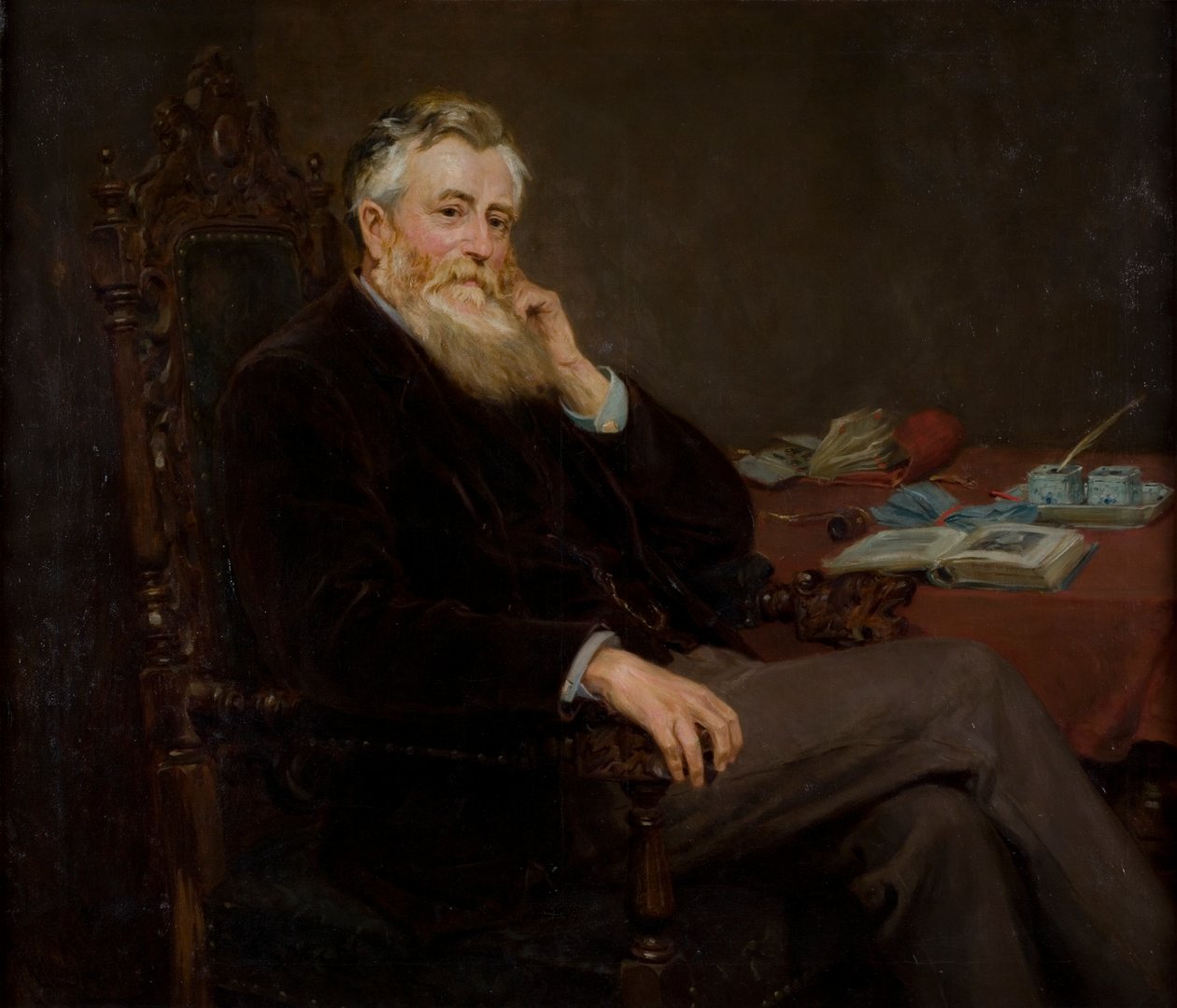 Portret van Spence Watson, 1897 door Ralph Hedley