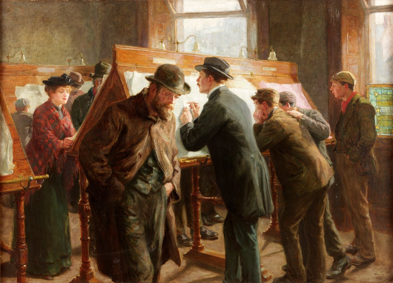 Op Zoek naar Werk door Ralph Hedley