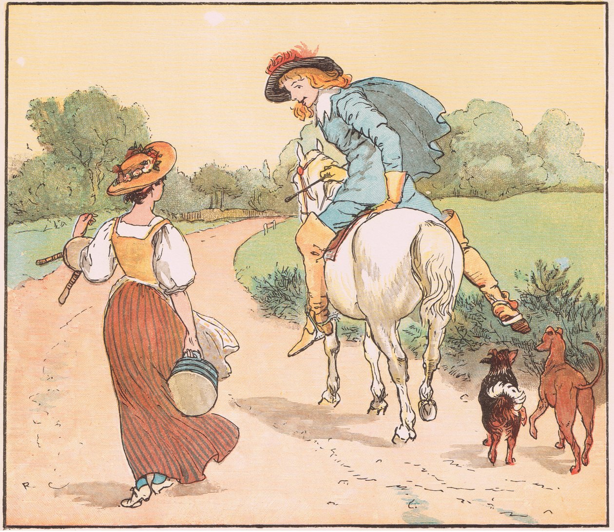Zal ik met je meegaan, mijn mooie meid door Randolph Caldecott