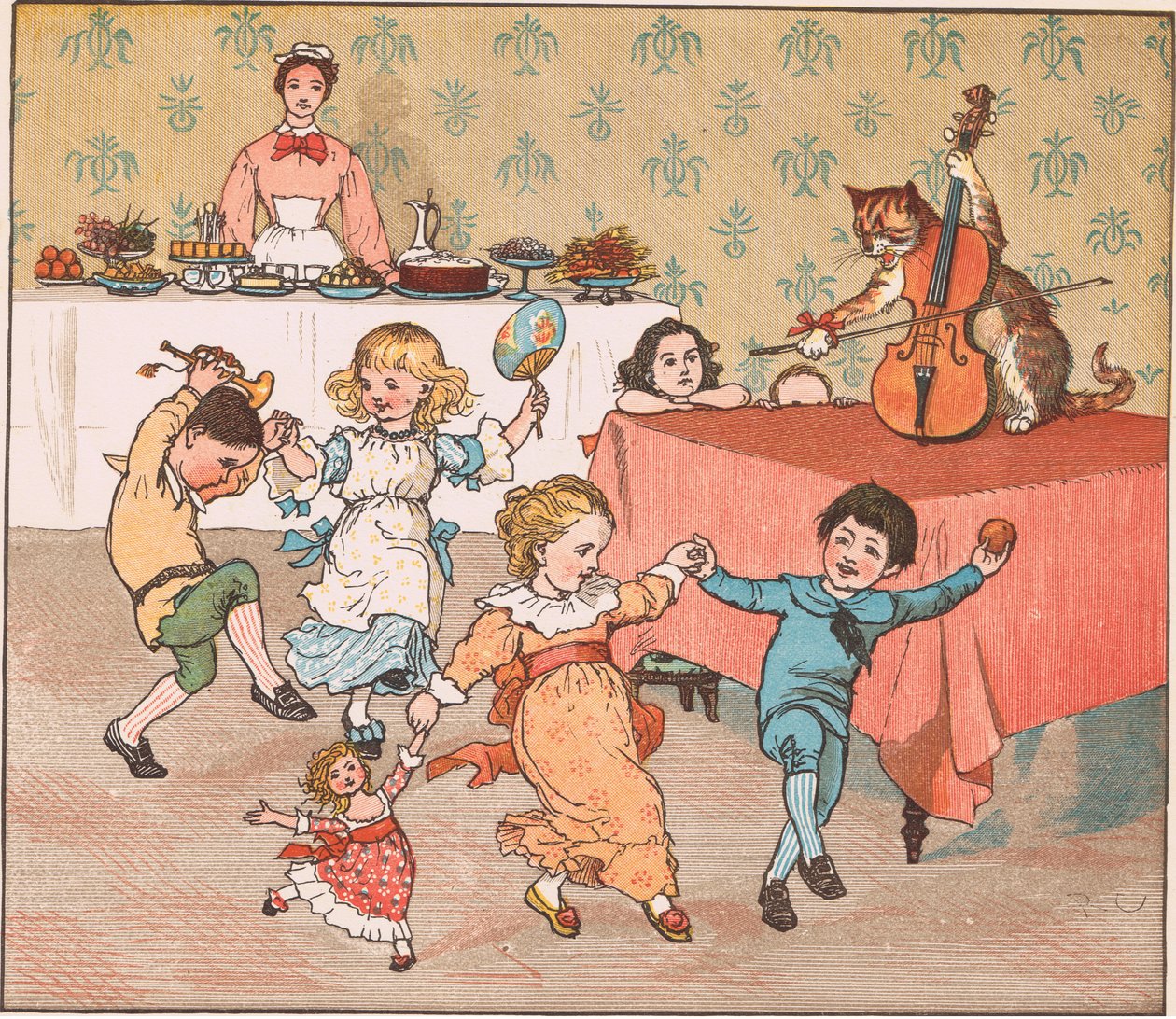 Hey diddle diddle door Randolph Caldecott