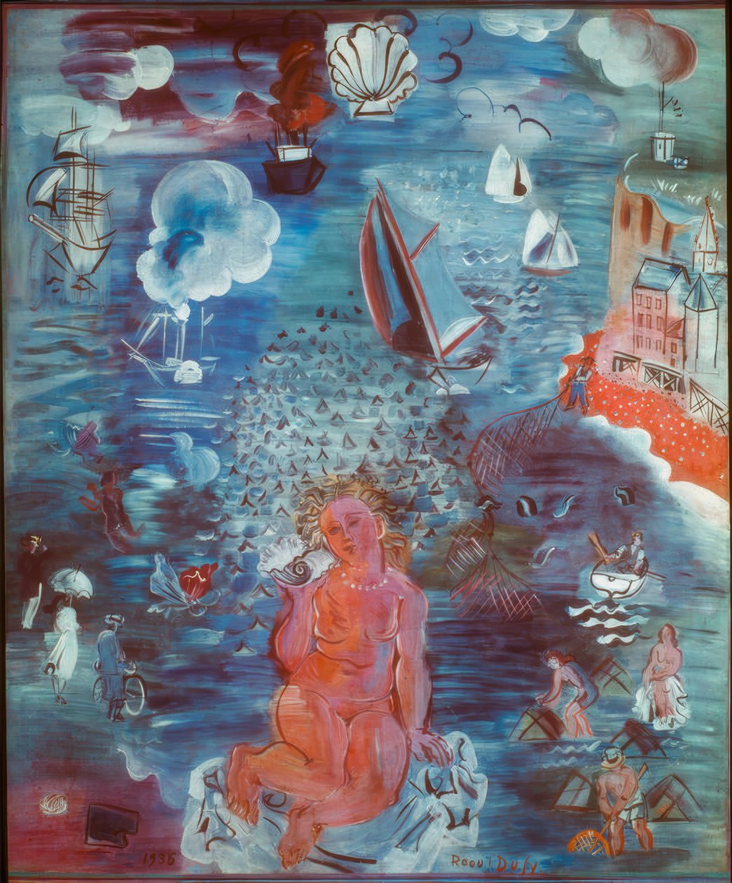 Amphitrite door Raoul Dufy