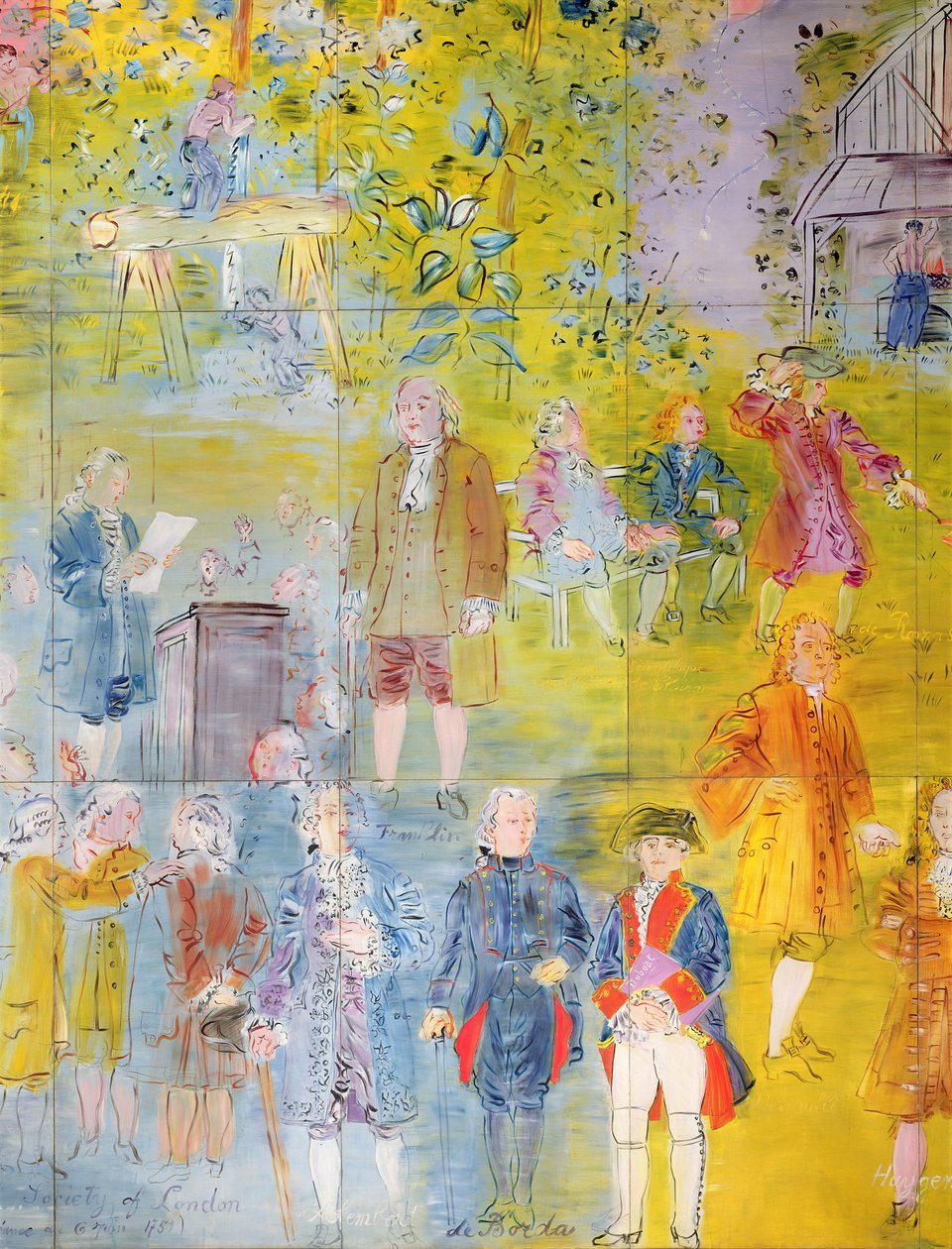 La Fee Electricite door Raoul Dufy