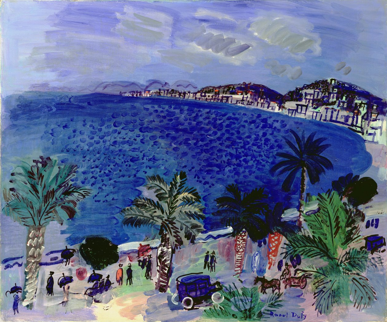 De Baai der Engelen, Nice door Raoul Dufy