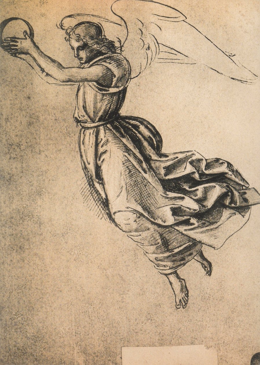 Een engel door Raffaello Sanzio Raphael