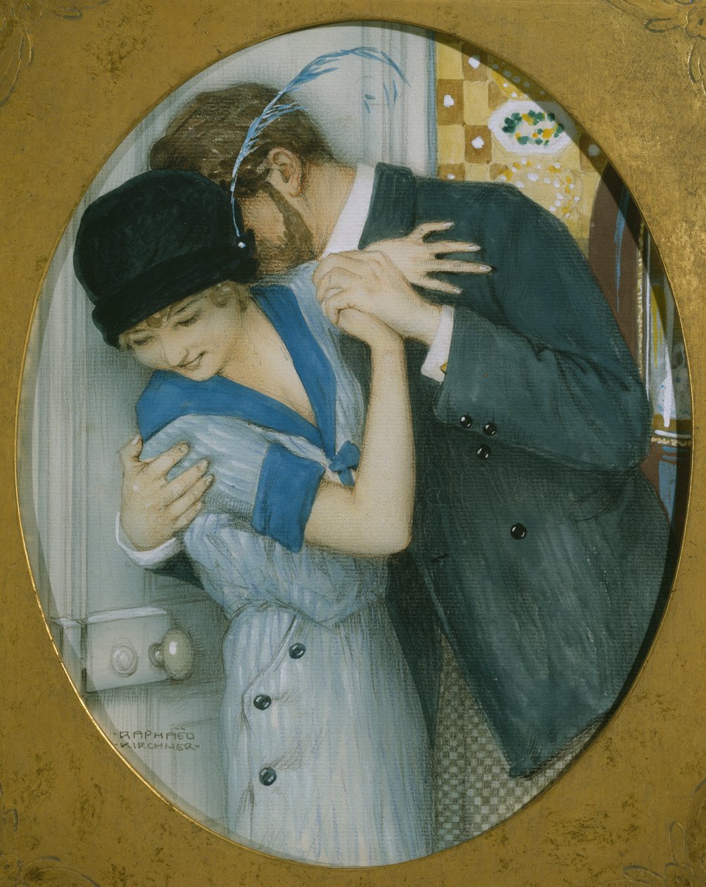 De Omhelzing door Raphael Kirchner