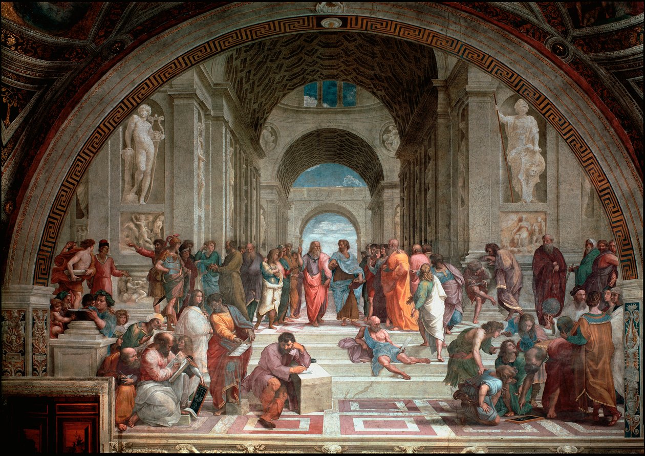 School van Athene door Raphael (1483 1520)