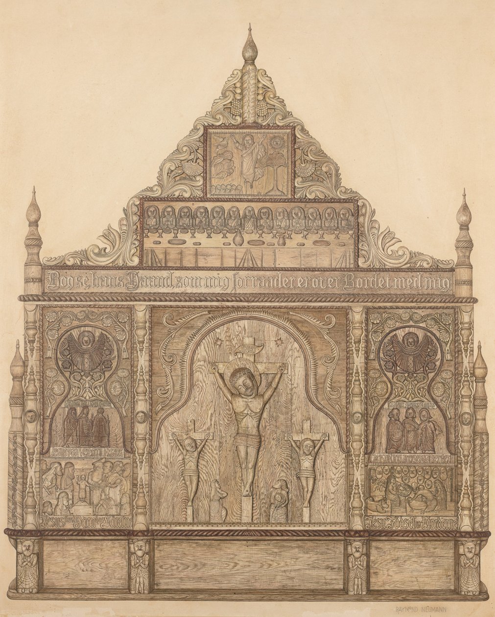 Decorah Altaar door Raymond Neumann