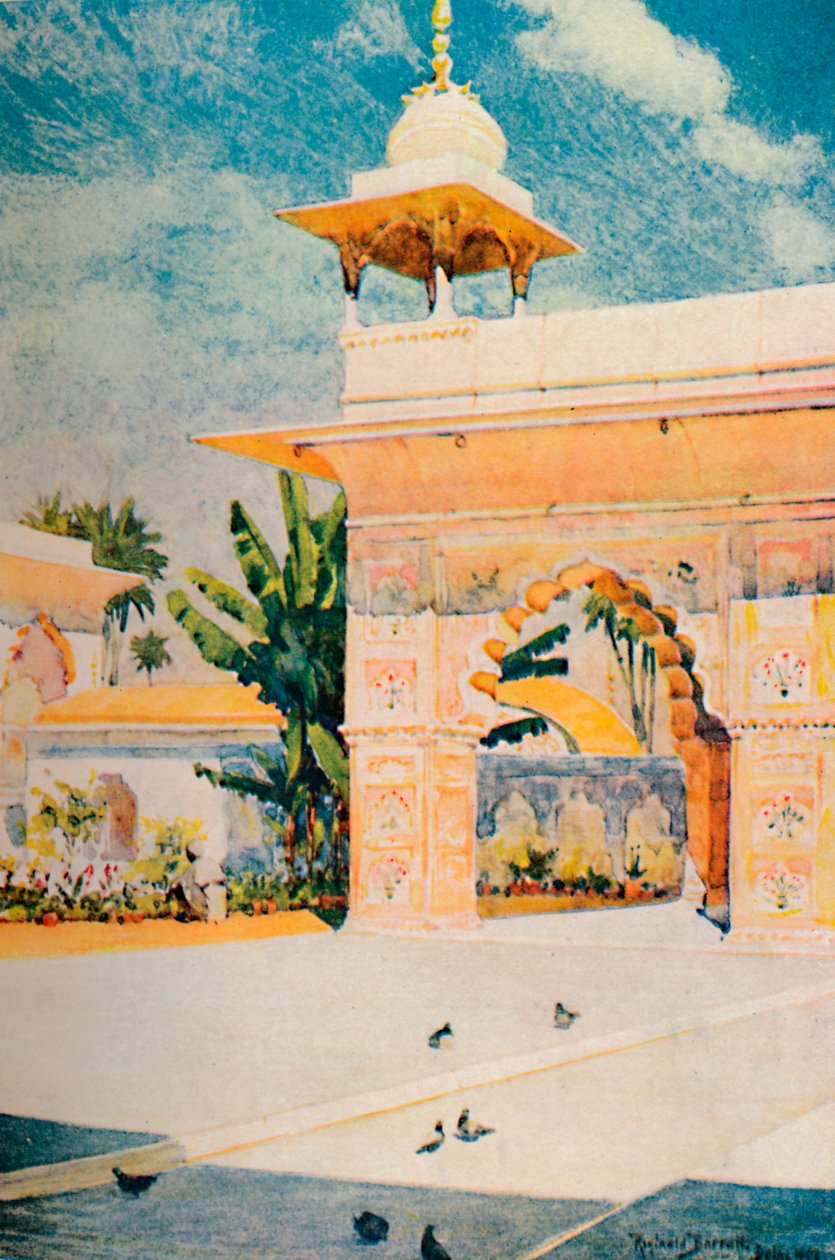 Diwan-I-Khas, Delhi door Reginald Barratt
