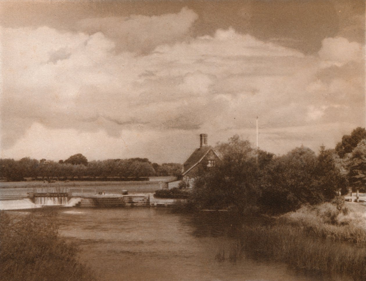 Goring Lock, c1927 door Reginald Belfield