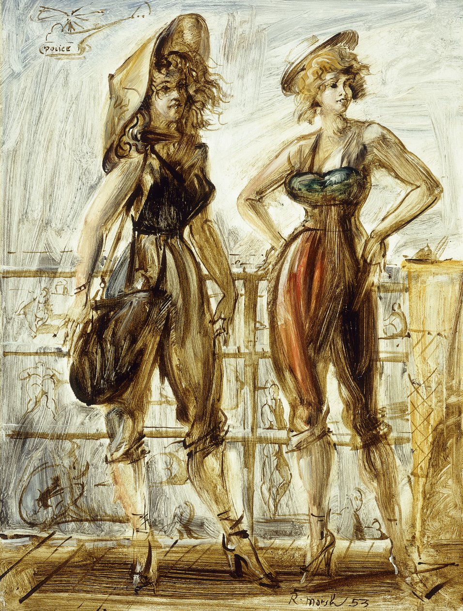 De promenade door Reginald Marsh