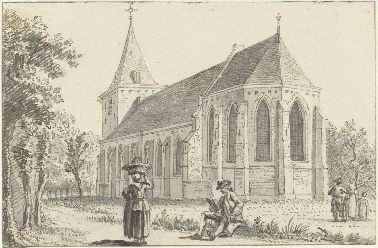 De kerk van Zeist door Reinier Vinkeles (I)