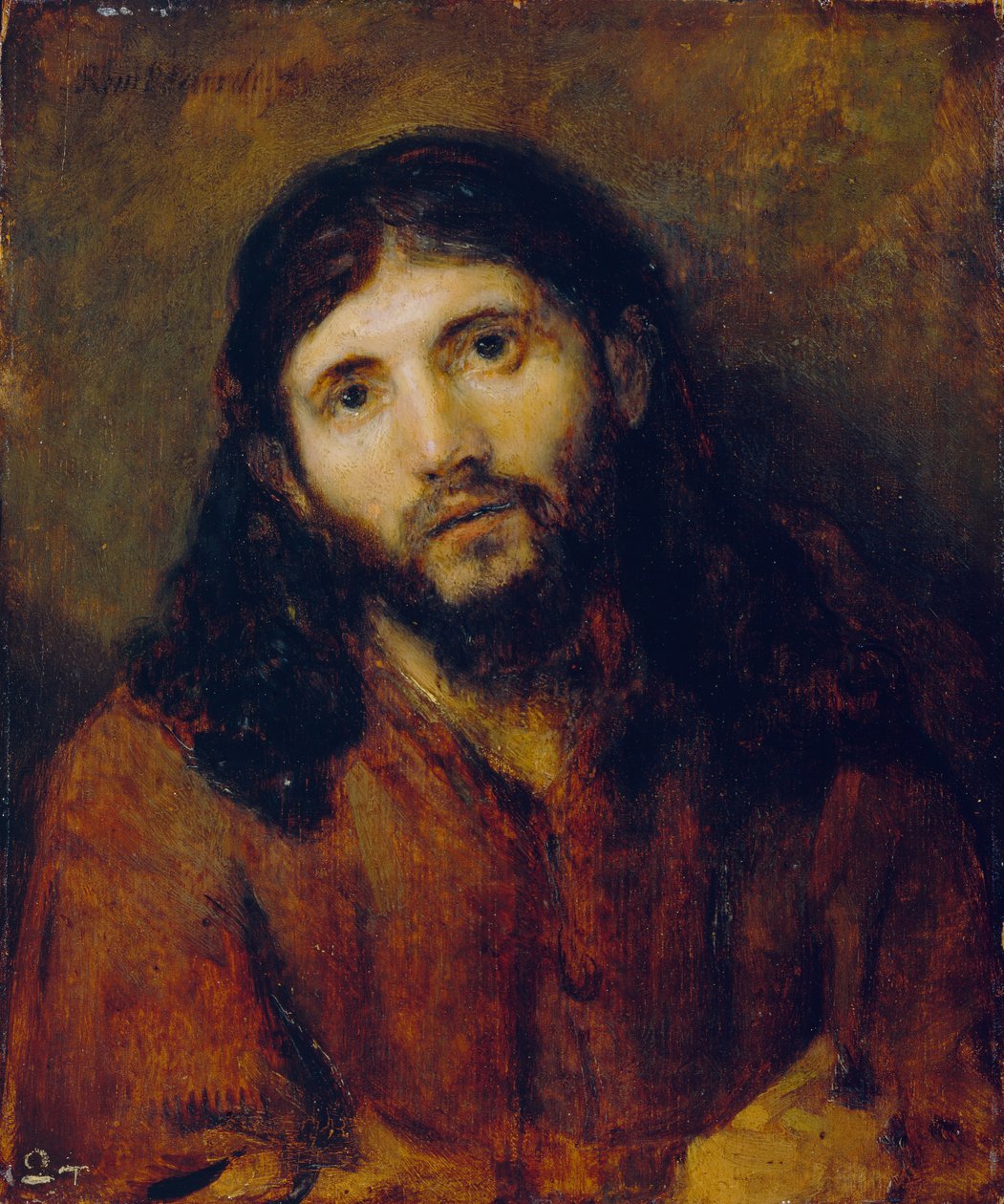 Christus, c.1648-50 door Rembrandt van Rijn
