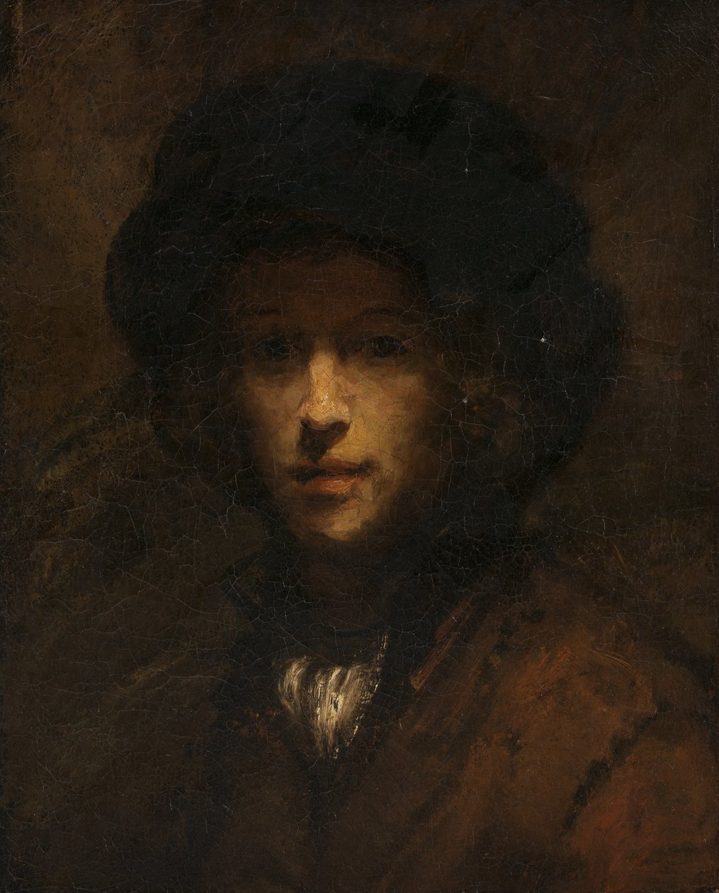 Rembrandts zoon Titus, 1641-68 door Rembrandt Harmensz. van Rijn style of Rembrandt Harmensz. van Rijn style of