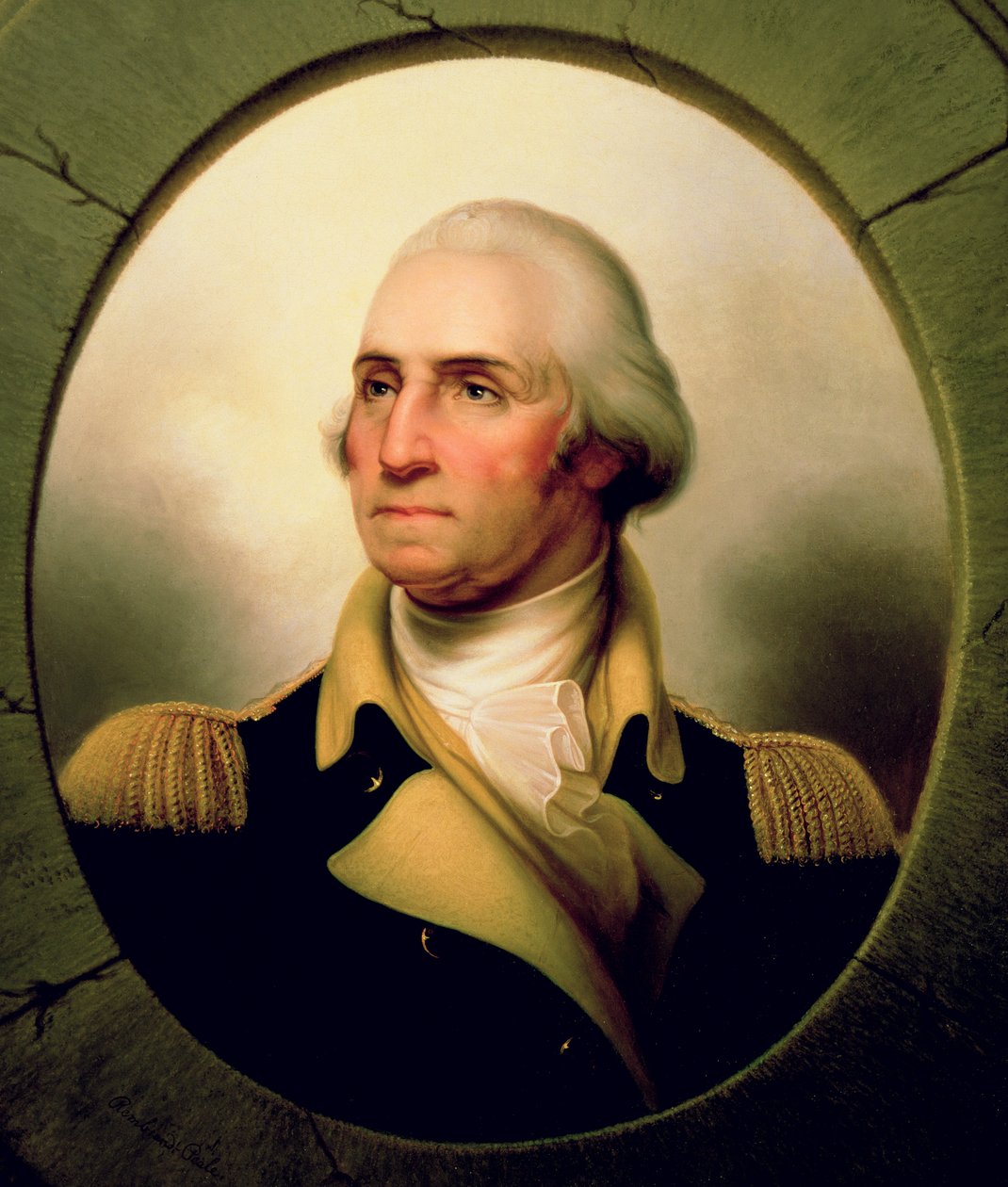 Portret van George Washington, 1853 door Rembrandt Peale