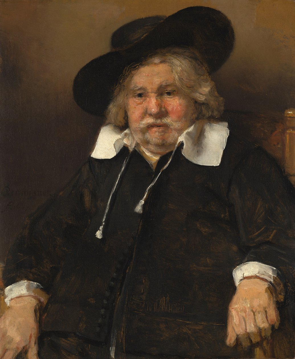 Portret van een oude man, 1667 door Rembrandt van Rijn