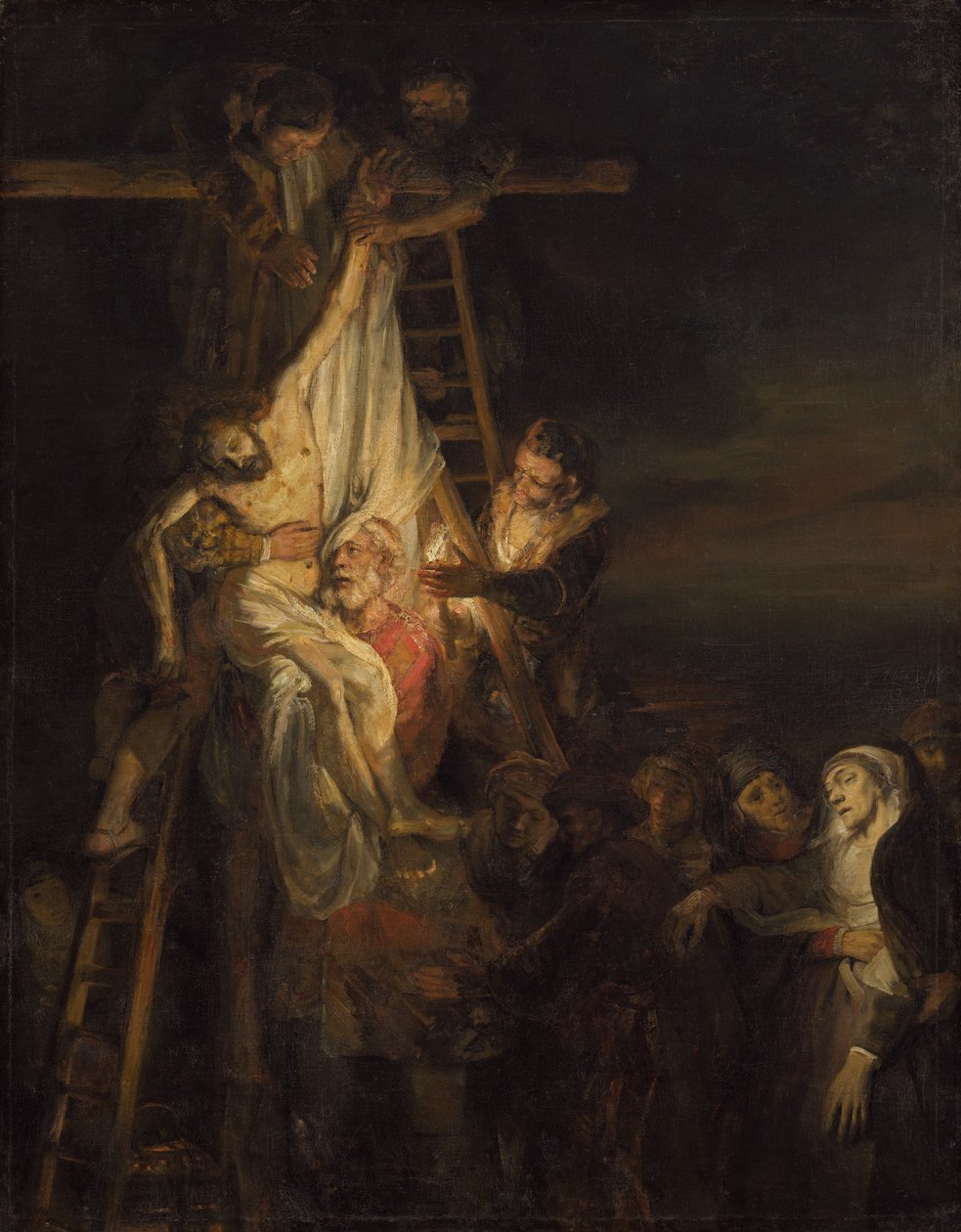 De Kruisafneming door Rembrandt van Rijn