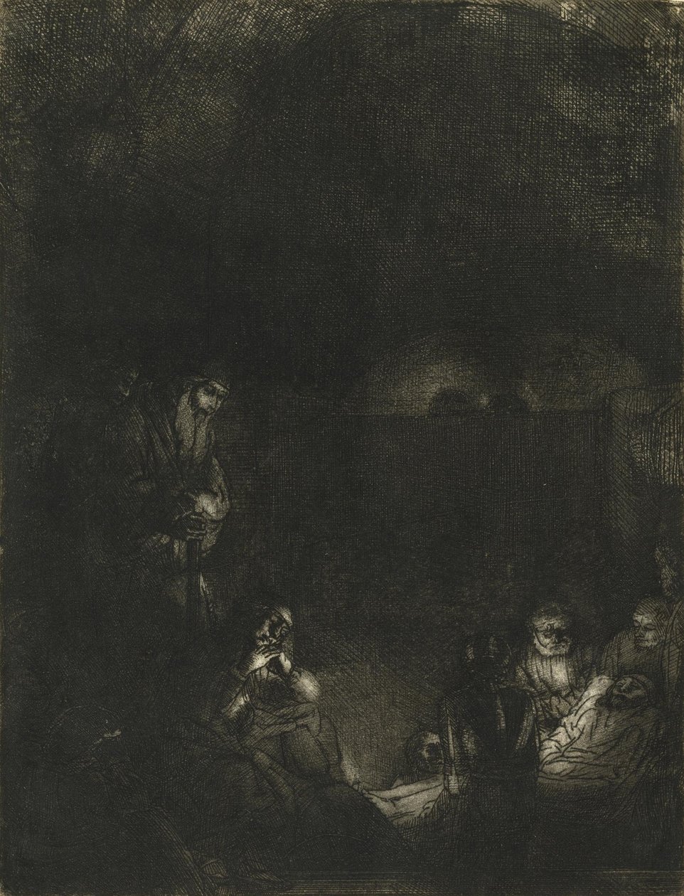 De Graflegging door Rembrandt van Rijn