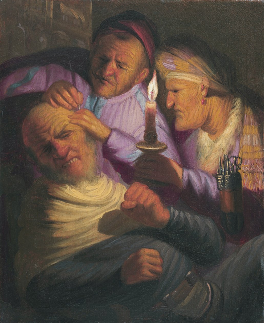 Aanraking door Rembrandt van Rijn