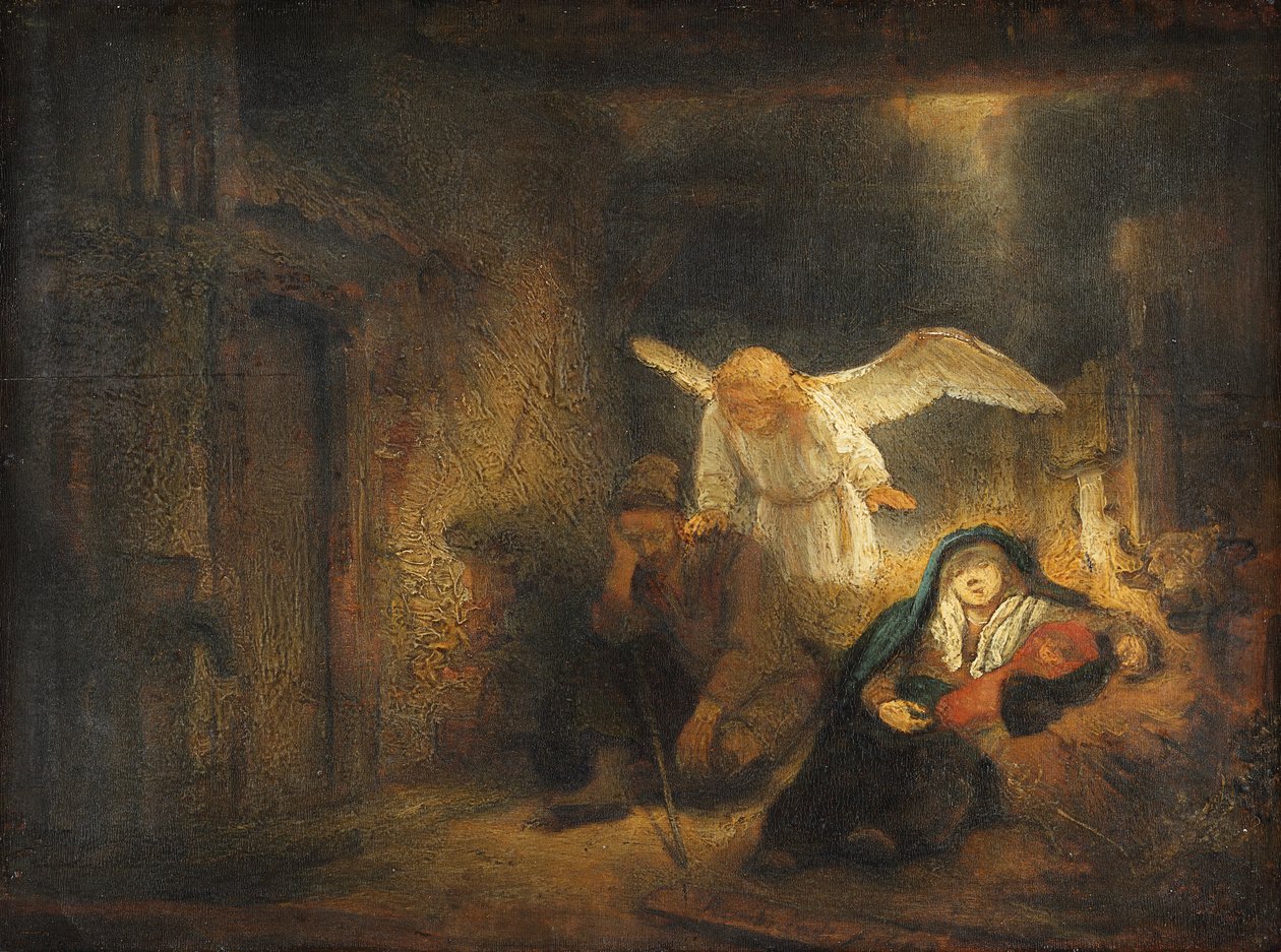 De droom van Jozef door Rembrandt