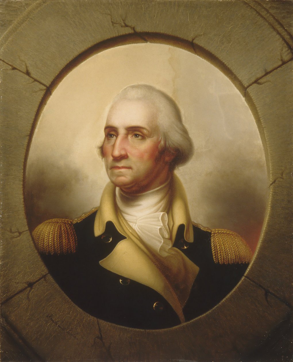 George Washington, ca. 1846 door Rembrandt Peale
