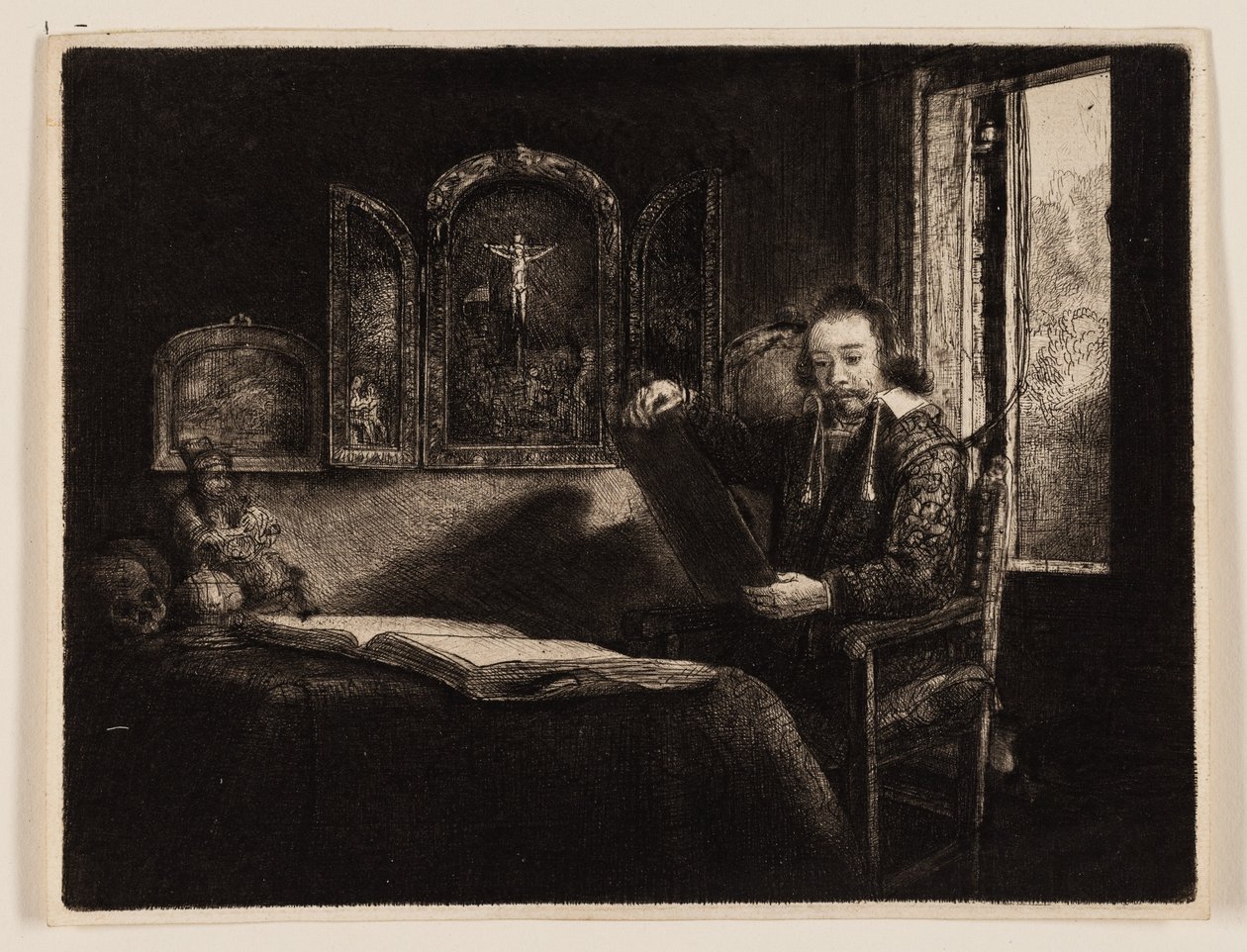 Abraham Francen, Apotheker door Rembrandt van Rijn