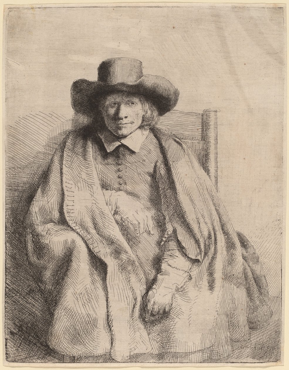 Clement de Jonghe door Rembrandt van Rijn