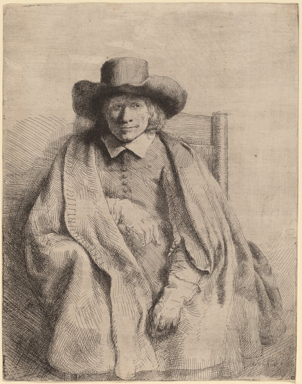Clement de Jonghe door Rembrandt van Rijn