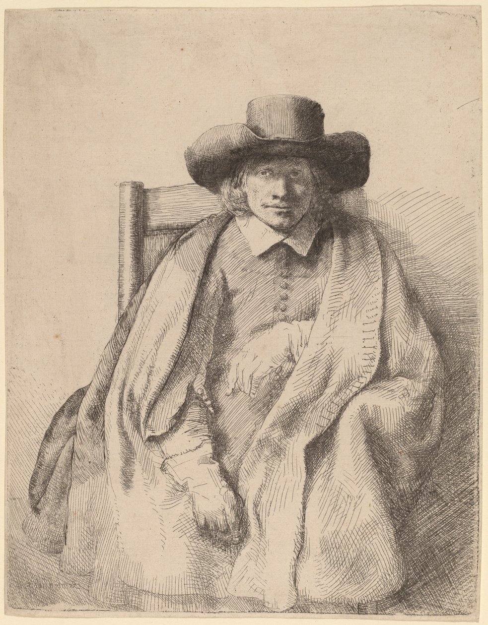 Clement de Jonghe door Rembrandt van Rijn
