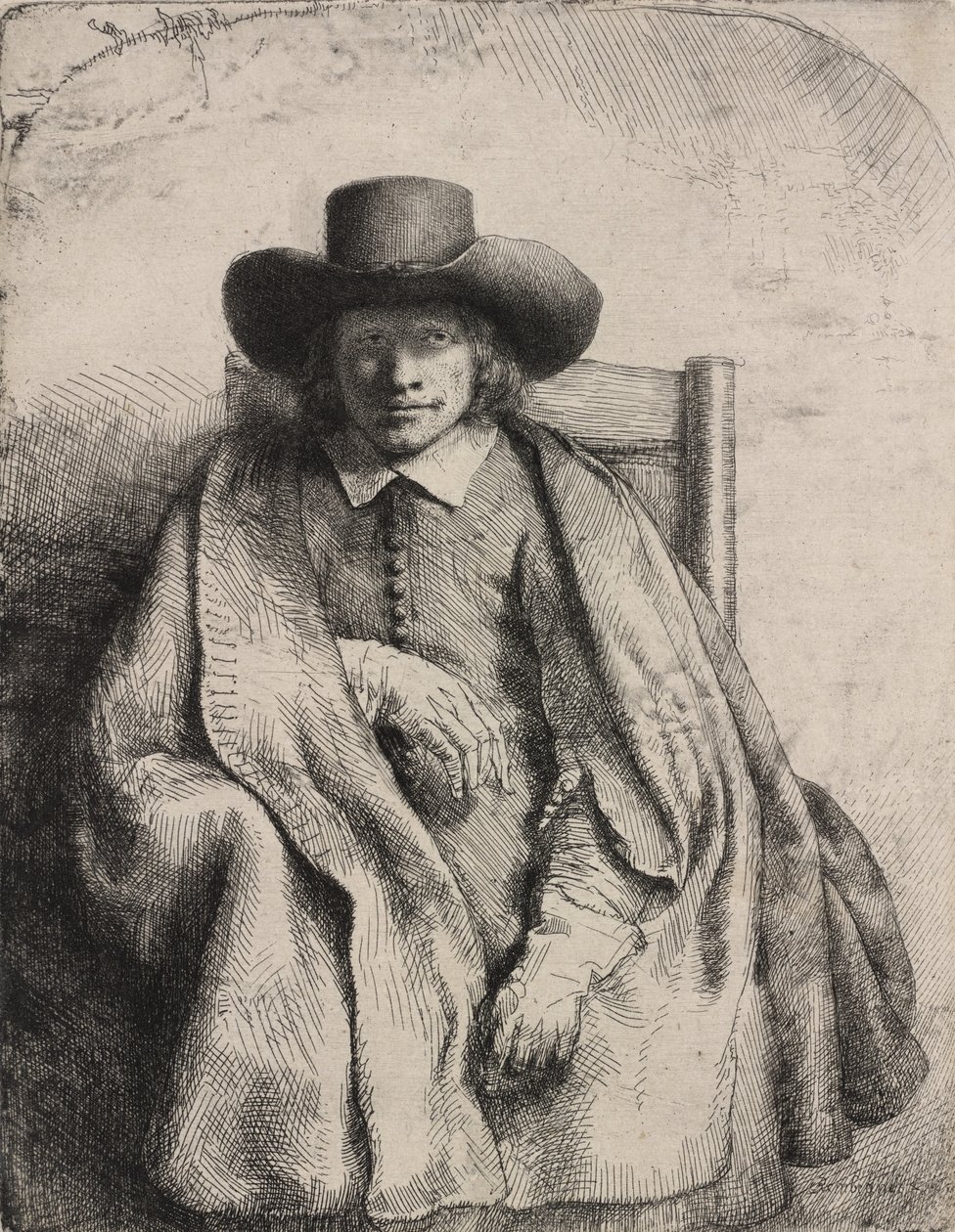 Clement de Jonghe, 1651 door Rembrandt van Rijn