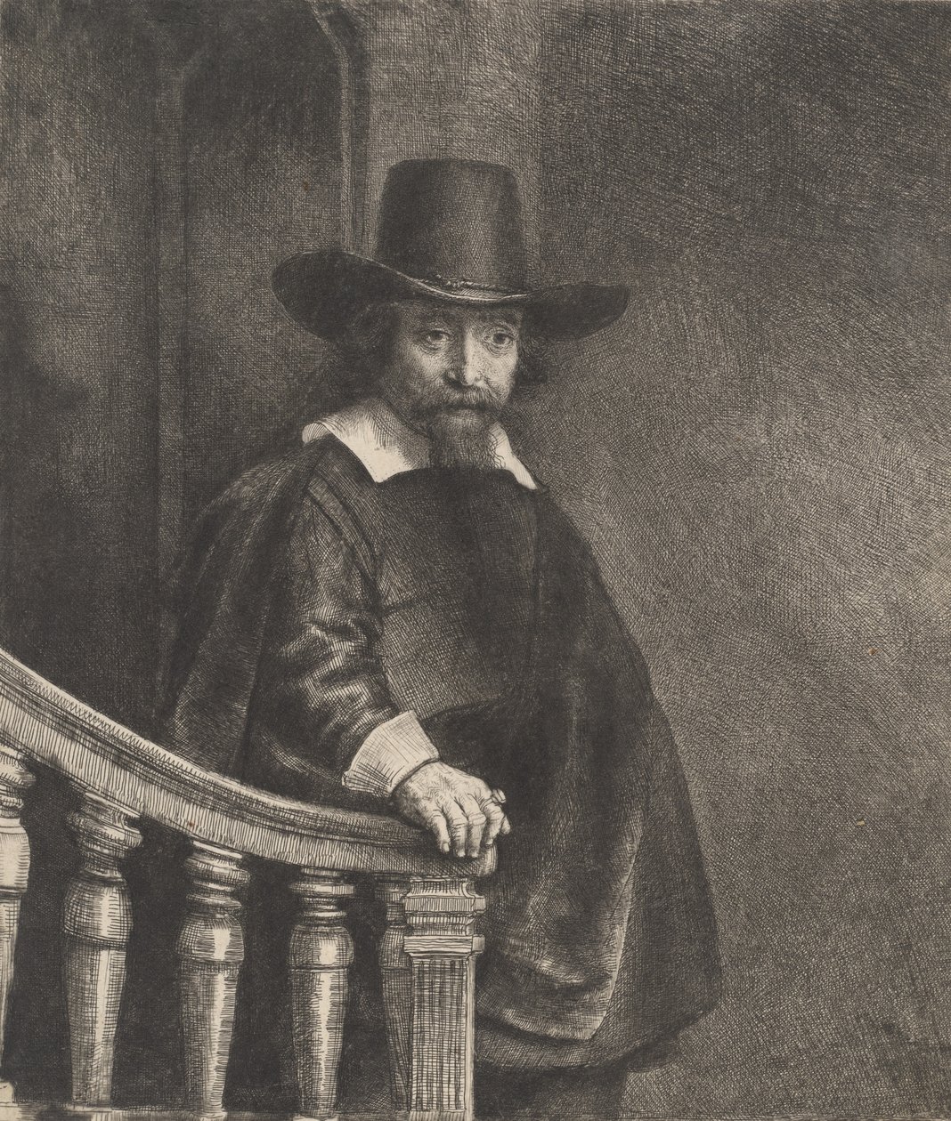 Ephraim Bonus door Rembrandt van Rijn