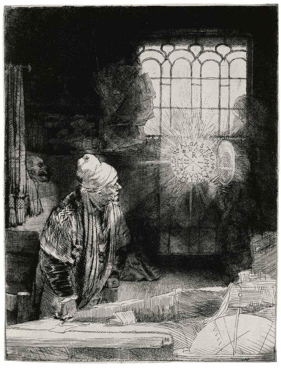Faust door Rembrandt van Rijn