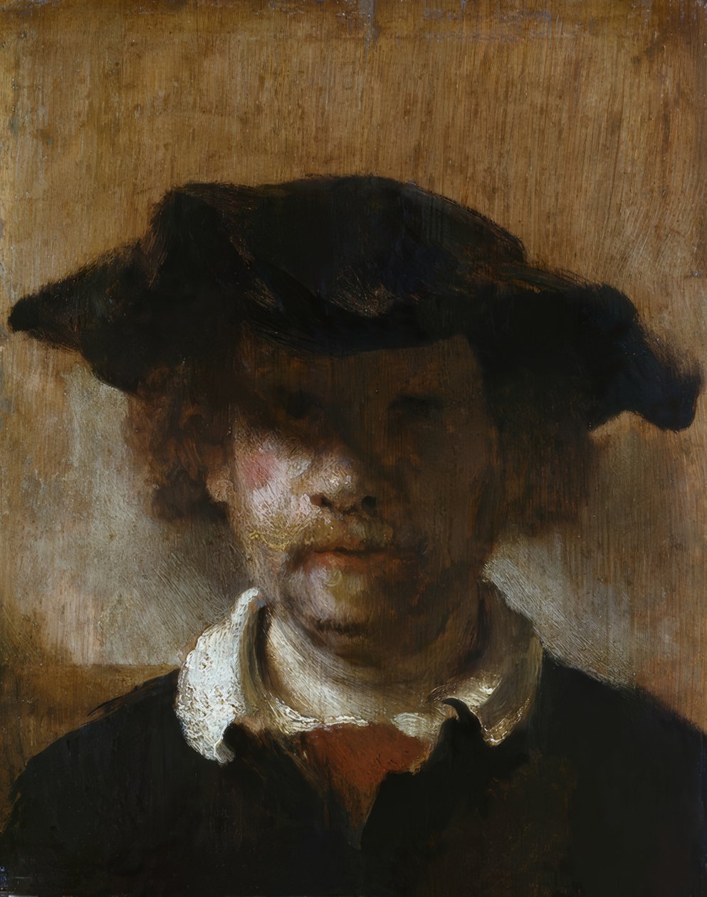 Zelfportret door Rembrandt van Rijn