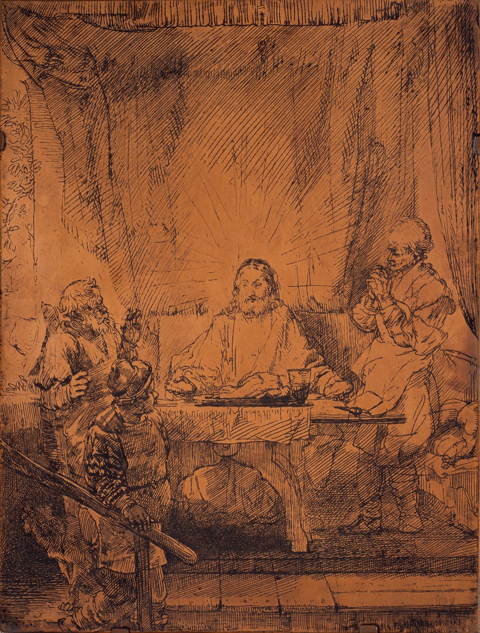 Avondmaal in Emmaüs door Rembrandt van Rijn