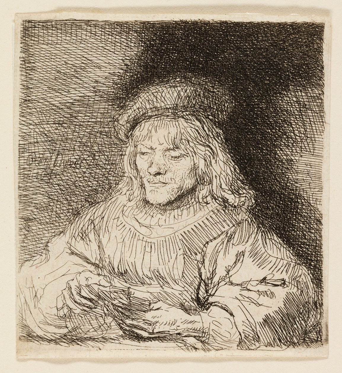 De Kaartspeler door Rembrandt van Rijn
